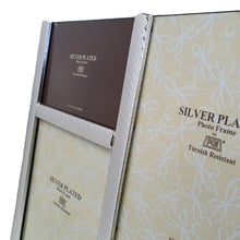 4 Slot Silver Plated Collage Photo Frame